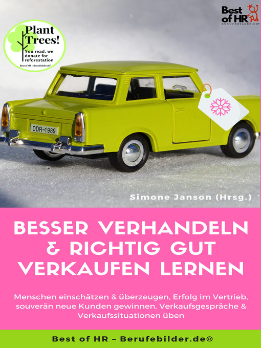 Title details for Besser verhandeln & richtig gut verkaufen lernen by Simone Janson - Available